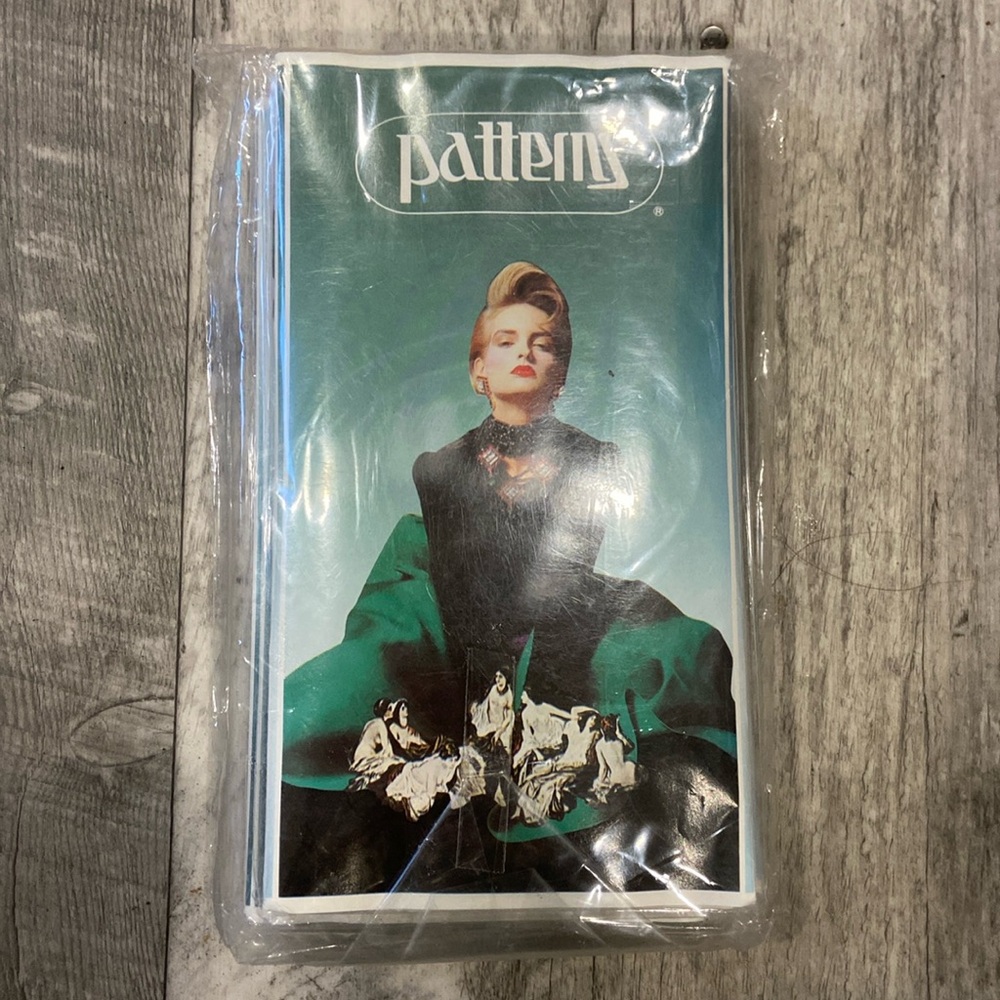 VINTAGE NYLONS “PATTERNS” Sheer Panty Stockings NOS 6 PACK